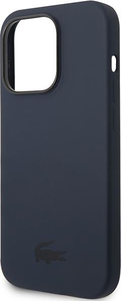 Produktbild Lacoste Hardcase Liquid Silicone für Apple iPhone 14 Pro - navy (Apple iPhone 14 Pro)