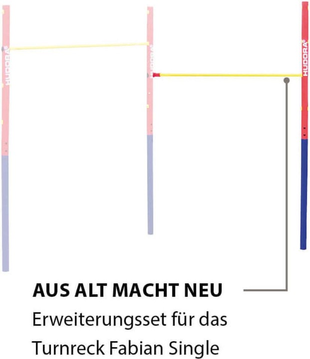 Actual product image Hudora HDO Fabian gymnastic bar extension set 64001