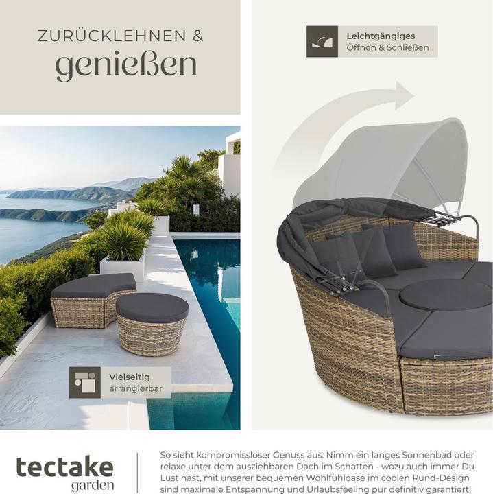 Actual product image tectake Santorin