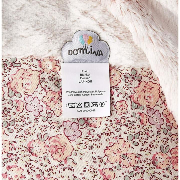 Image du produit Domiva Couverture Rose (75 x 100 cm)