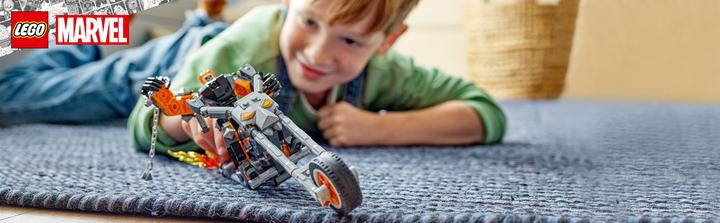 Produktbild LEGO Ghost Rider mit Mech & Bike (76245, LEGO Marvel)