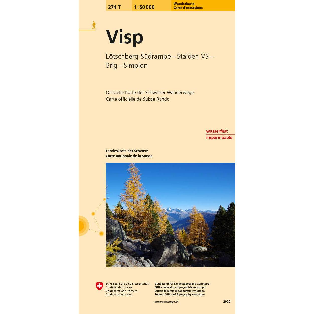 Thumbnail - Visp 50000, Landkarte