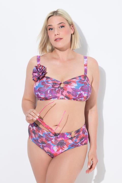 Produktbild Ulla Popken Bikini, Glitter, Softcups, Träger verstellbar, recycelt (52)