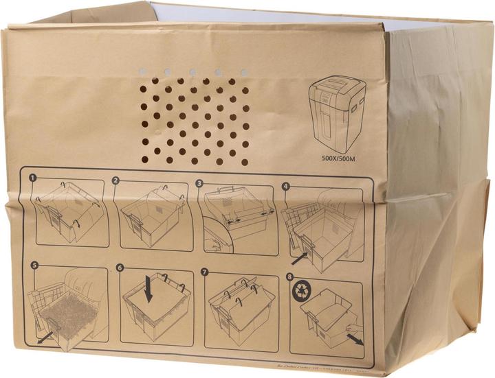 Produktbild Rexel recycelbare Abfallsäcke 80Liter (50x, 80 l)