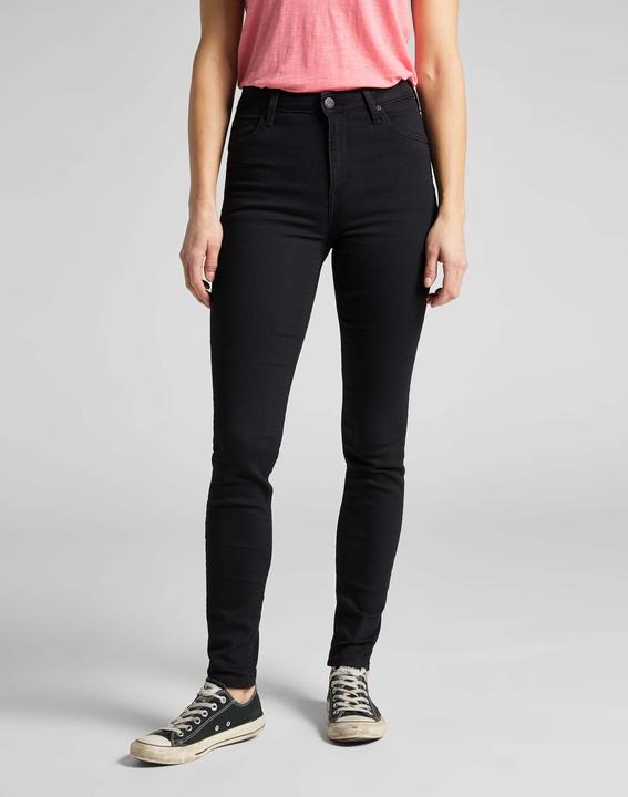 Produktbild Lee Scarlett High Jeans Skinny black rinse (27)