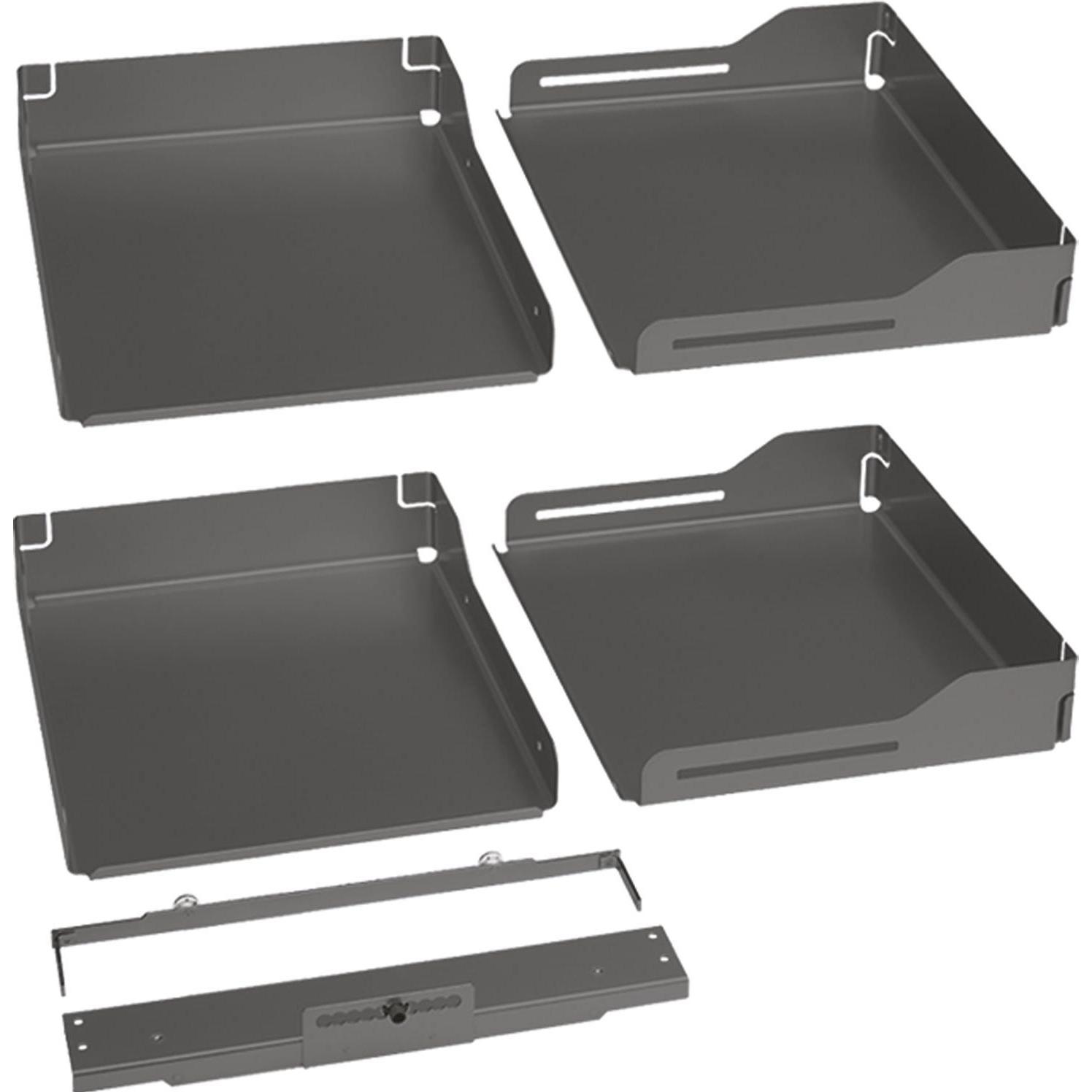 Ebnat, Möbelausstattung, PEKA Einhängetablar-Set Libell 500 Magic Corner Comfort anthrazit (1 Stk.)