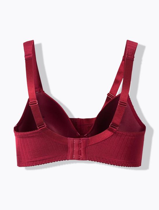 Actual product image Ulla Popken Satin and Lace Soft Cup Underwire Bra (85 E)