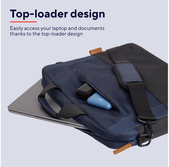 Actual product image Trust Lisboa 16in Laptop Carry Bag (16", Universal)