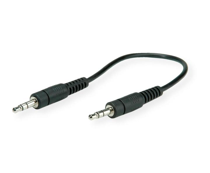 Produktbild Roline Stereo-Klinke (0.20 m, AUX Kabel)