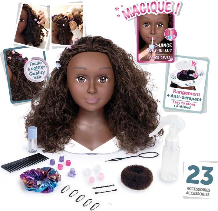 Actual product image Smoby My Beauty styling head Afro