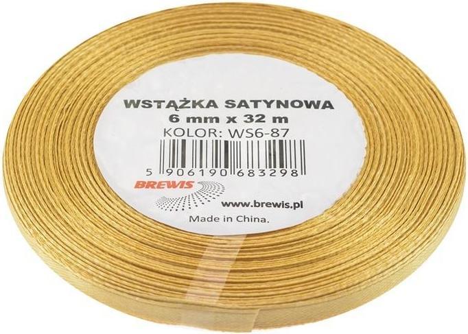 Image du produit Brewis Goldsatinband 6mmx32m