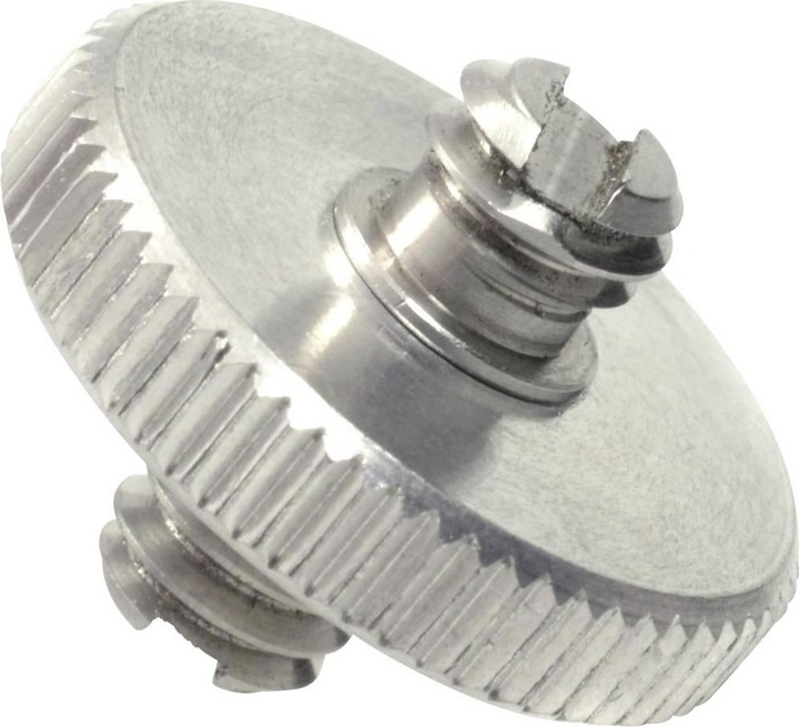 Produktbild Kaiser Fototechnik Gewindeadapter 2 x 1/4 Gewindezapfen und Kontermutter (Stativadapter)