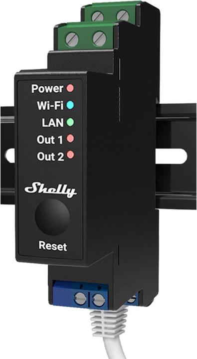Actual product image Shelly Pro 2 (Switch actuator)