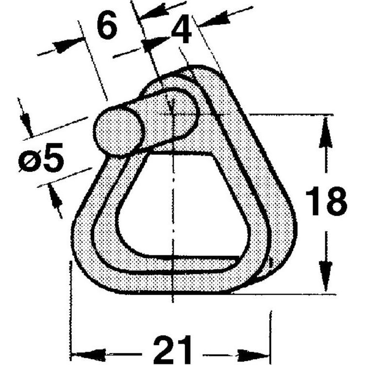 OK-Line, Möbelausstattung, Tablarfeststeller (100 Stk.)
