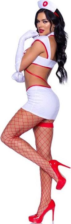 Produktbild Leg Avenue Kostãoem Sexy Krankenpflegerin Weiss M (M)
