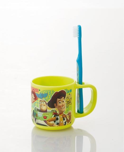 Actual product image Disney Toy Story mug with stand & toothbrush set (Soft, 2 x)