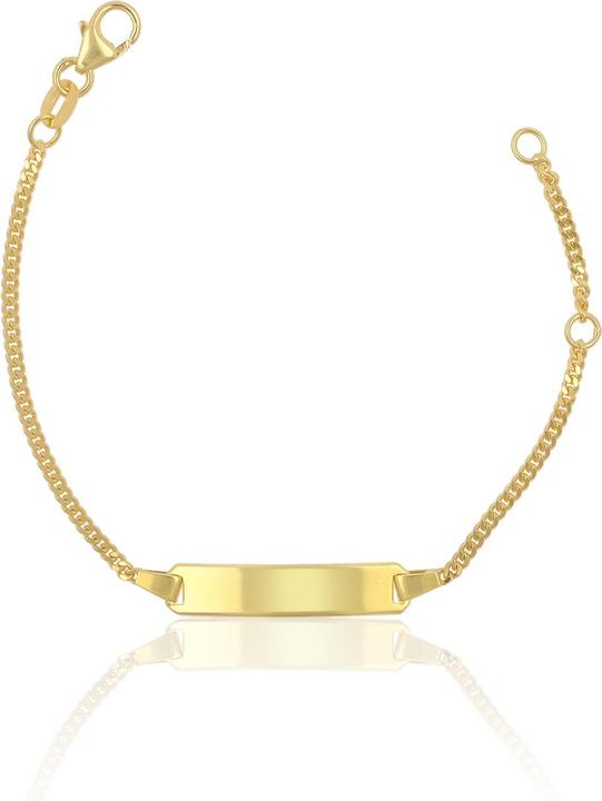 Immagine prodotto Muau Bracciale con badge (14 cm, Oro 750/18 K)