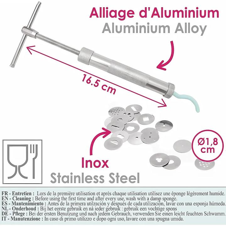 Actual product image ScrapCooking Fondant extruder