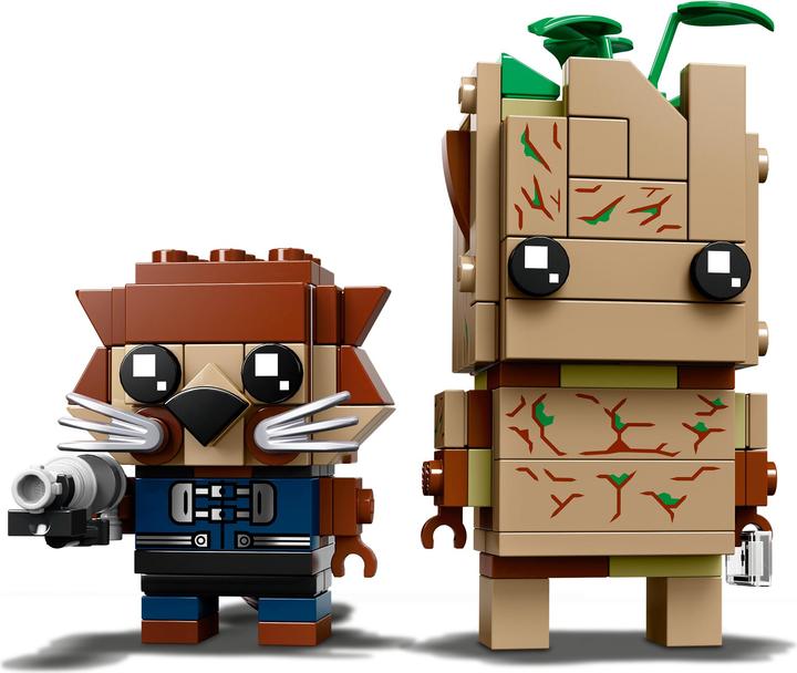 Immagine prodotto LEGO Groot e Rocket (41626, LEGO Brickheadz)