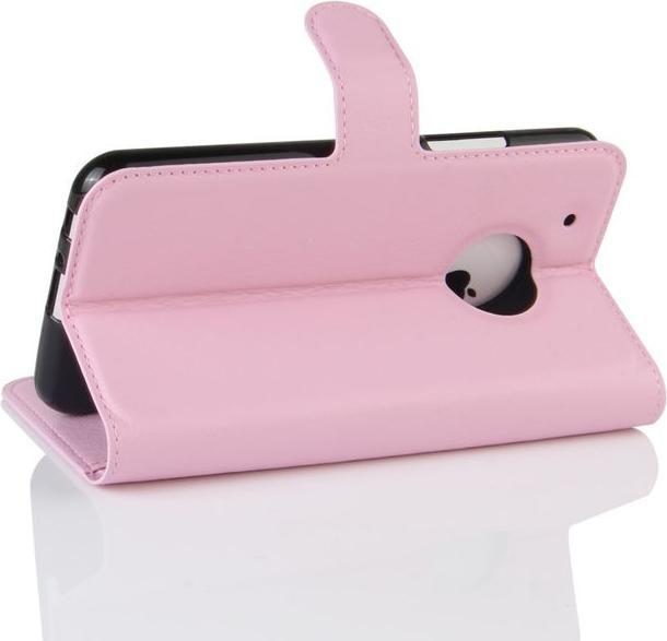 Actual product image MU Classic Leather cover with litchite texture (Motorola Moto G5)