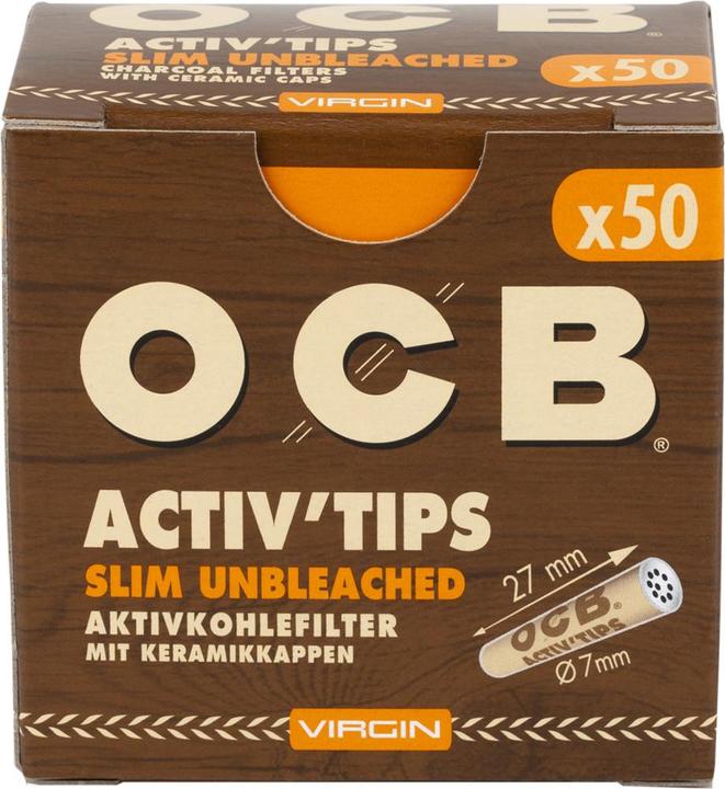 OCB Activ Charcoal Tips