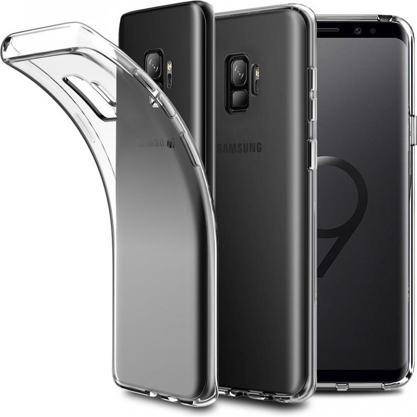 Screenguard Samsung Galaxy S9 Flexible TPU Clear Case (Samsung Galaxy S9+), Smartphone Hülle, Transparent