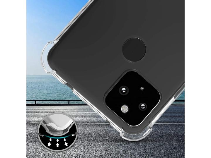 Image du produit Screenguard Google Pixel 4a 5G Coque Crystal Soft Airbag Bumper (Google Pixel 4a 5G)