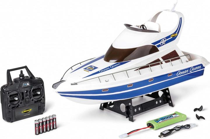 Carson RC Sport Ocean Queen RC Einsteiger Motorboot RtR
