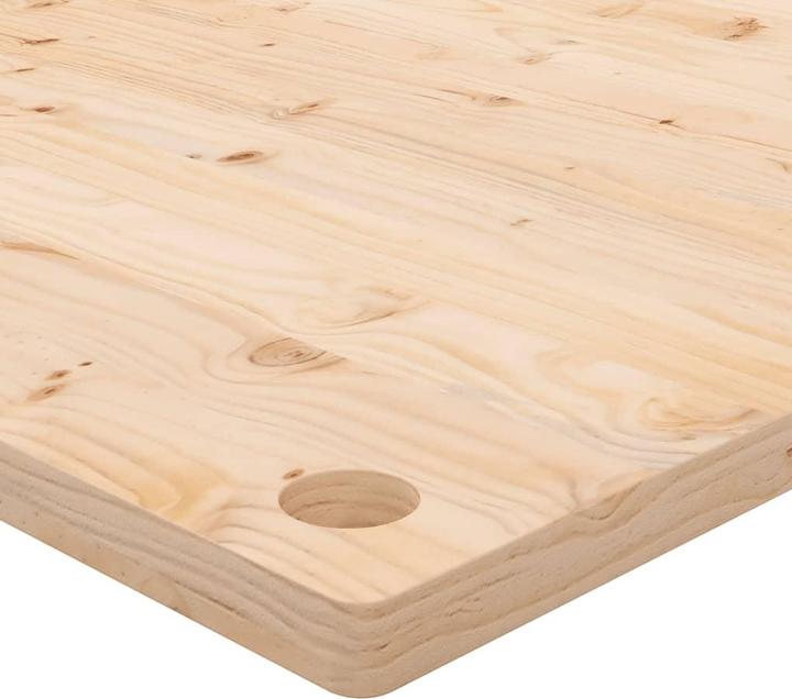 Immagine prodotto vidaXL Schreibtischplatte 110x55x2,5 cm Massivholz Kiefer (110 x 55 x 2,5 cm)