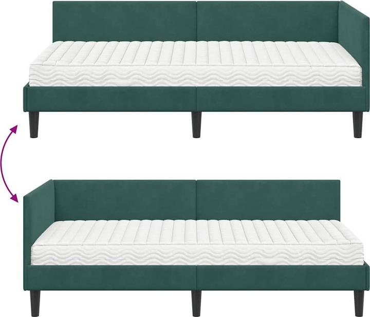 Image du produit vidaXL Modernes Bett (90 x 200 cm)