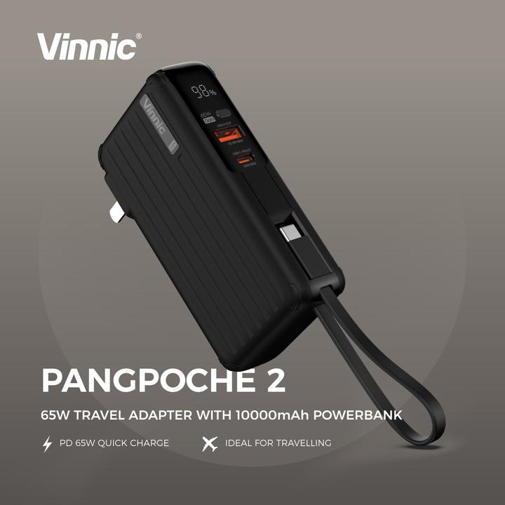 Image du produit Vinnic PANGPOCHE - Multiladegerät (10000 mAh, 65 W)