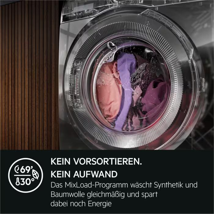 Produktbild AEG LR7E75699 Waschmaschine / Serie 7000 mit ProSteam® / UniversalDose Schublade / 9,0 kg / Leise / (9 kg, Links)