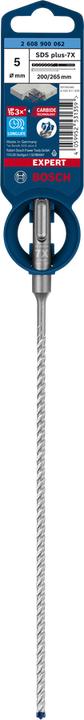 Actual product image Bosch Professional Zubehör EXPERT SDS plus-7X hammer drill, 5 x 200 x 265 mm (5.0 mm)