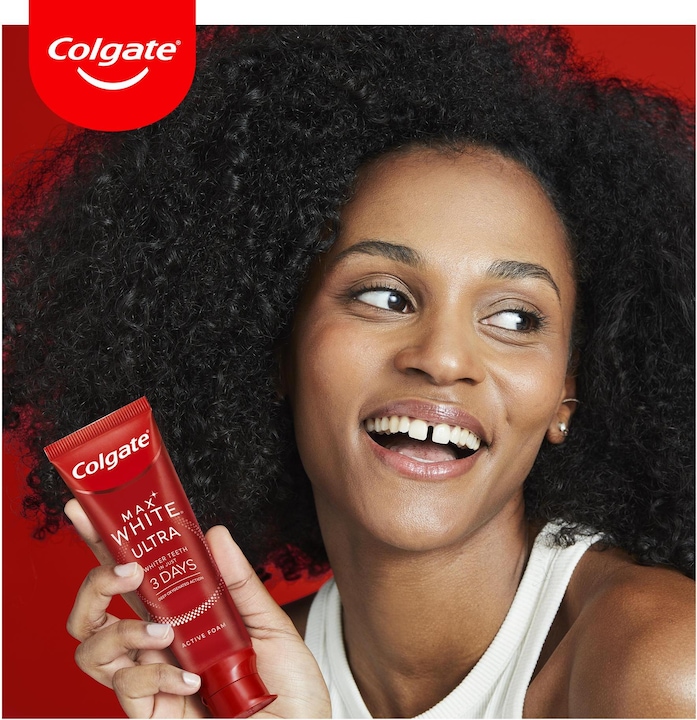 Actual product image Colgate Max White Ultra Active Foam Whitening (50 ml)
