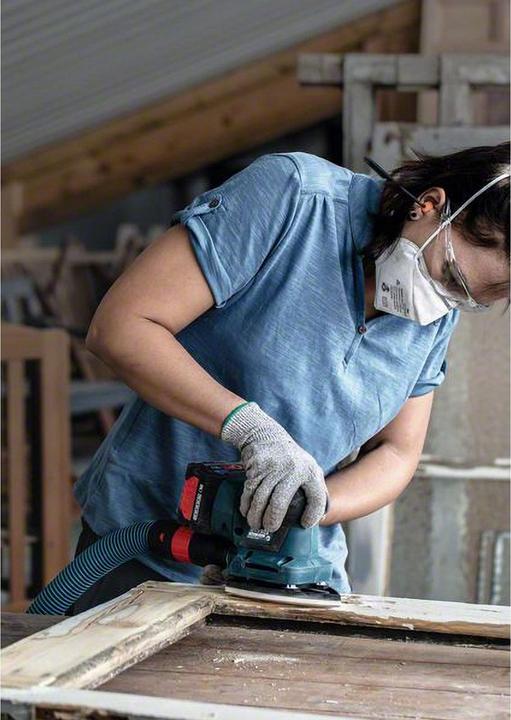 Actual product image Bosch Professional Zubehör Accessories 2608901663 Sanding paper for orbital sander grain 120 ( (120)