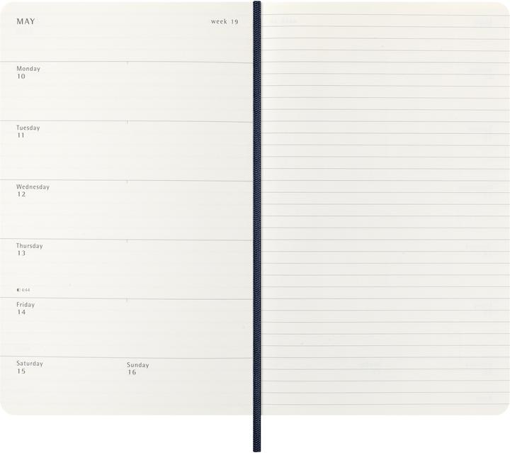 Produktbild Moleskine 12 Monate Wochen NotizKalende (A5, 1 Woche / 1 Seite)