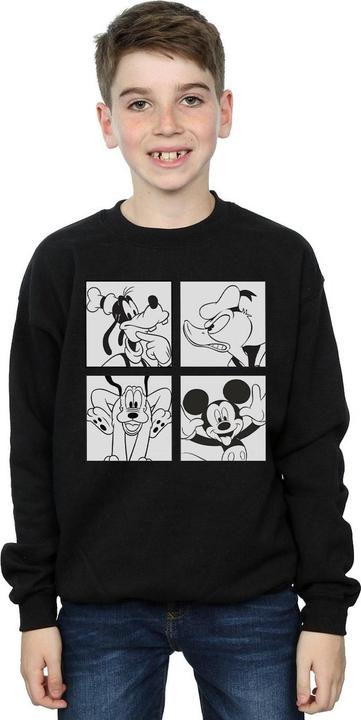 Produktbild Disney Mickey Donald Goofy And Pluto Boxed Sweatshirt Jungen (140, 146)