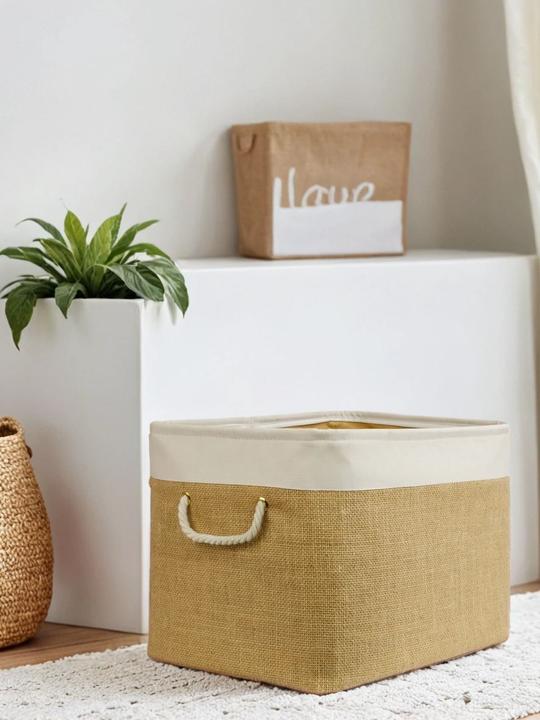 Hanah Home Wovelt Felt Basket