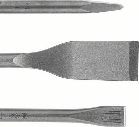 Produktbild Bosch Professional Zubehör 3-tlg. Meisselset, SDS plus, 0/20/40 mm (250 mm)