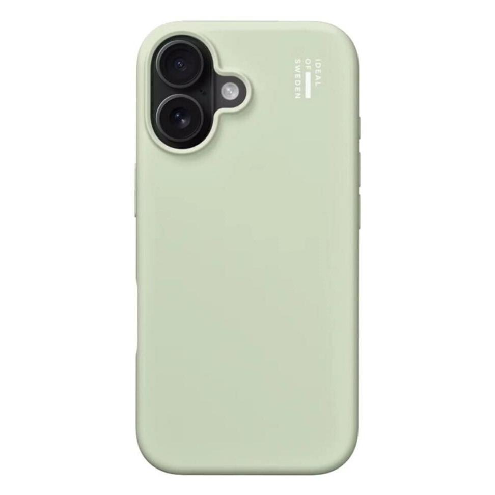 IDeal Of Sweden MagSafe Silicone-Cover Sage Green (Apple IPhone 16), Smartphone Hülle, Grün