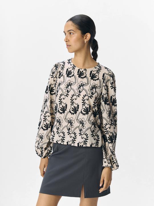 Produktbild Object Gemusterte Bluse (38)