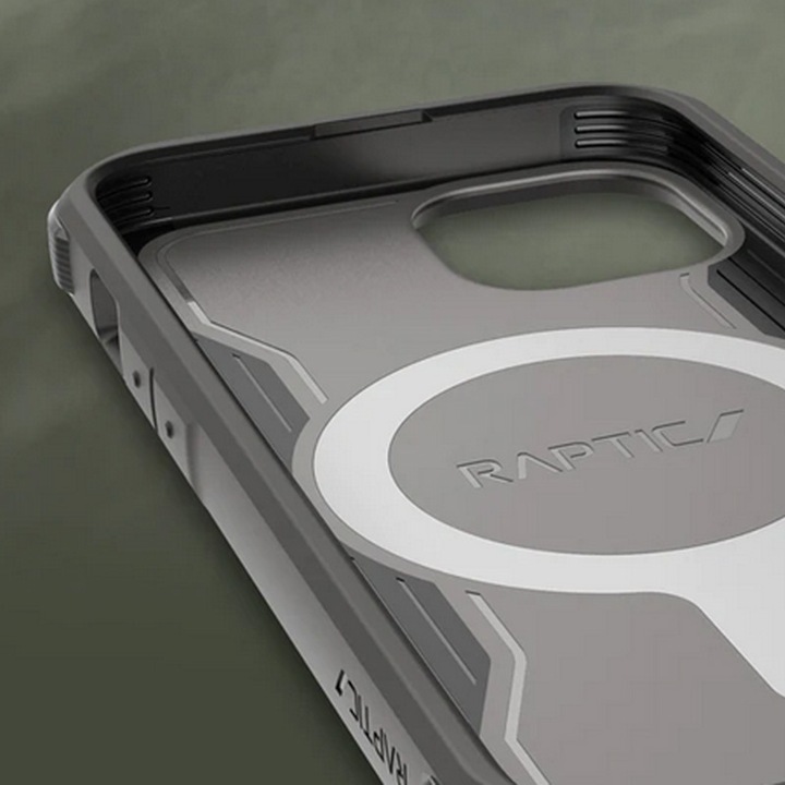 Immagine prodotto X-Doria Fort Case iPhone 14 Pro con cover blindata MagSafe nera (Apple iPhone 14 Pro)