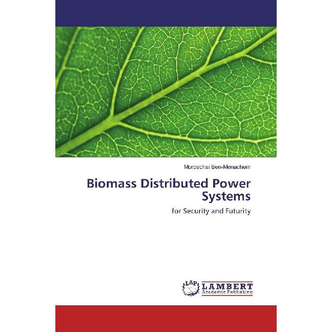 Thumbnail - Biomass Distributed Power Systems, Fachbücher von Mordechai Ben-Menachem