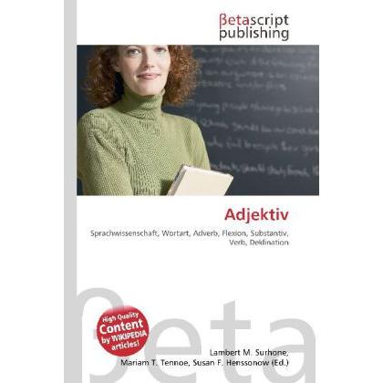 Thumbnail - Adjektiv, Fachbücher