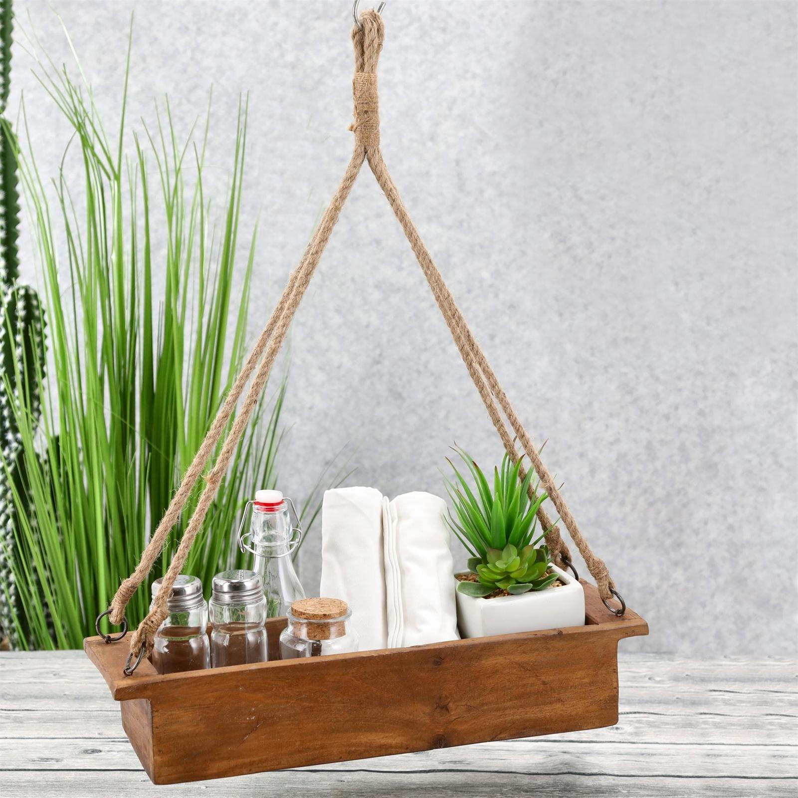 Thumbnail - HTI-Living, Aufbewahrungsbox, Holzkiste Ziegelform