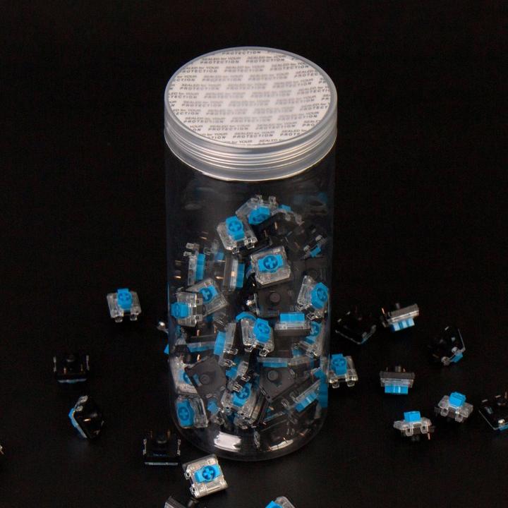 Actual product image Keychron Key Low Profile Gateron MX Switch Blue G51