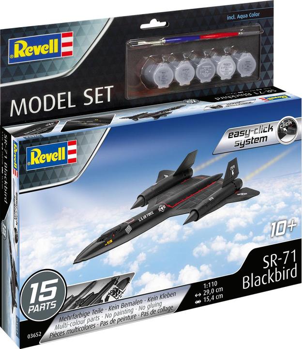 Actual product image Revell MS SR-71 Blackbird