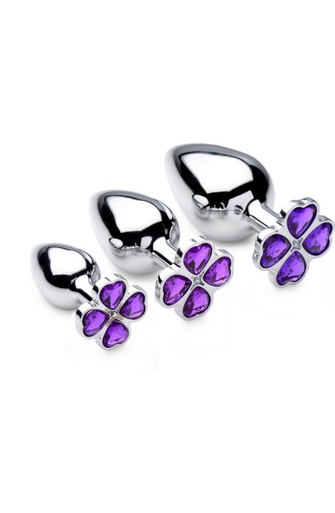 Produktbild XR Brands Violet Flower Gem