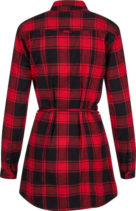Produktbild Brandit Damen Lucy Langarm-Shirt Grösse 4XL Farbe Rot/Schwarz (4XL)