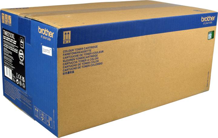 Actual product image Brother TN-821XXLBK Ultra High Yield Toner Cartridge for EC Prints (FC)